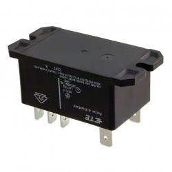 POWER RELAY, DPDT, 12VAC...