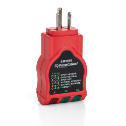 RECEPTACLE TESTER EM9806