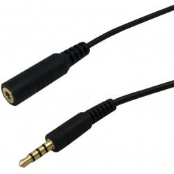 AUDIO CABLE, 3.5MM 4-POLE...