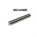 3D PRINTER THROAT M6X40MM W/ 1.75MM PTFE TUBE FOR MK8