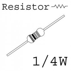 RESISTORS 1/4W 309OHM 1% 10PCS