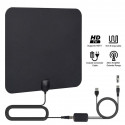 INDOOR DIGITAL HD ANTENNA, 28DBI, 250X223MM, ATSC / DVB-T2