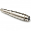 XLR 3-PIN FEMALE, TO, 1/4"  MONO FEMALE ADAPTOR, SLF-5856