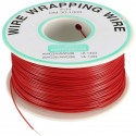 SILVER COATED WIRE-WRAPPING WIRE, RED, 30AWG, 660FT