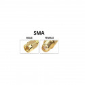 SMA (F) FEMALE TO SMA (M) MALE ADAPTOR