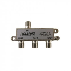 TV SPLITTER 3-WAY, 4-1500MHz