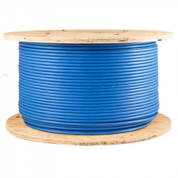 CAT6A 1000FT/SP, BLUE,...