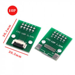 FPC/FCC 0.5MM PITCH 10P...