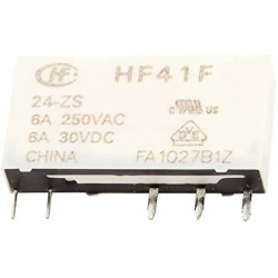 SIP RELAY, HF41F-24-ZS,...