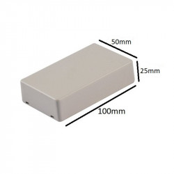 PLASTIC BOX, 100x50x25mm,...