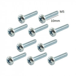 SCREW M5X10MM 10PCS/PKG