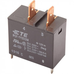 POWER RELAY, SPST-NO, 12VDC...