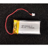 BATTERY, RECHARGEABLE, LI-POLY, 3.7V, 1100mAh, JST ZH