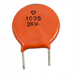 CERAMIC CAPACITOR, 2KV...