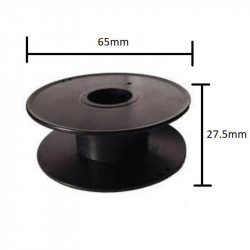 PLASTIC SPOOL D:65MM H:27.5MM