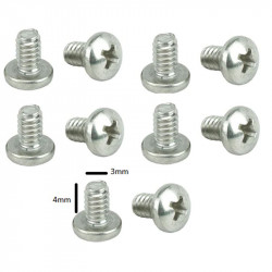 SCREW M3X4MM 10PCS/PKG