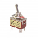 TOGGLE SWITCH, DPST, ON-OFF, 15A SOLDER LUG T702 AT