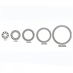 LED NEOPIXEL 5 RINGS SET,...