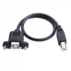 PANEL MOUNT USB CABLE - B...