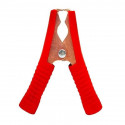 ALLIGATOR CLIP LARGE 25MM OPEN WITH SLEEVE, RED