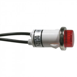 INDICATOR LAMP RED 12VDC...