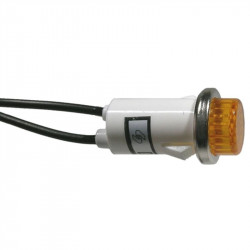 INDICATOR LAMP AMBER 12VDC...