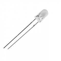 LED 5MM 12V WARM WHITE,...