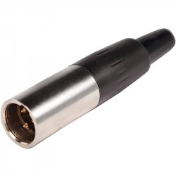 XLR MINI 3-PIN JR-2729 MALE