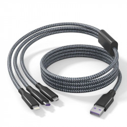 USB CHARGING CABLE, 3-IN-1,...