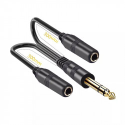 AUDIO CABLE, 1/4" ST (M) -...