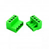 TERMINAL BLOCK 5.08MM 4-POS M/F INTERLOCK SET