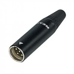 REAN XLR MINI 4-PIN MALE...