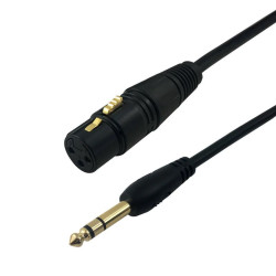 AUDIO CABLE 1/4" ST (M) TO...