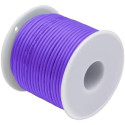 SILICONE RUBBER HOOK UP WIRE 24AWG PURPLE 100FT/SPOOL