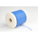 SILICONE RUBBER HOOK UP WIRE 24AWG BLUE 100FT/SPOOL