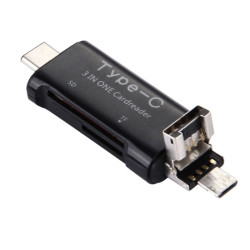 3 IN 1 MICRO SD CARD READER...