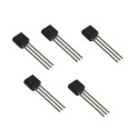 TRANSISTOR, 2N2222 / PN2222A, NPN, 40V 0.6A, 5PCS/PKG