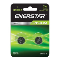 BATTERY 3V LITHIUM CR1632...