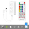 NEOPIXEL BLUETOOTH CONTROLLER W/ IR REMOTE + MIC, MUSIC SYNC, SP617E