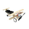 DIY, DC MOTOR POPSICLE STICK TOY PLANE KIT