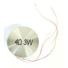 TRANSDUCER, MEDIUM SURFACE W/ WIRE 4OHM, 3W