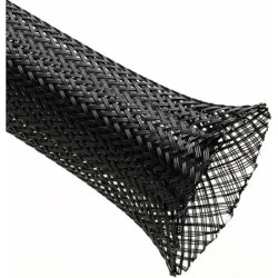 BRAIDED SLEEVING, PET 2",...