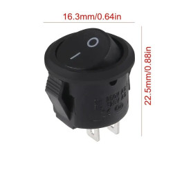 ROCKER ROUND MINI SWITCH...