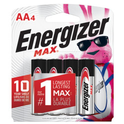 ENERGIZER MAX AA, E91BP-4,...