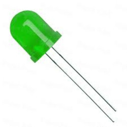 LED 10MM DEFUSE GREEN
