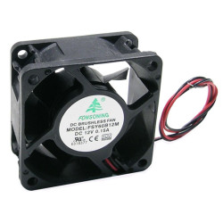 FAN 60X60X25MM 12VDC 0.15A...