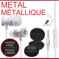 EARPHONE, IN-EAR,  METAL,...