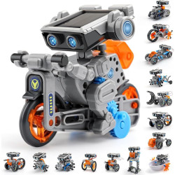 SOLAR ROBOT KIT, 15 IN 1,...