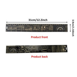 PCB 300MM RULER W/ SMD SIZE...