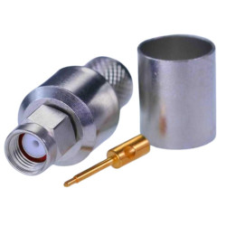 SMA CRIMP PLUG, LMR400 /...